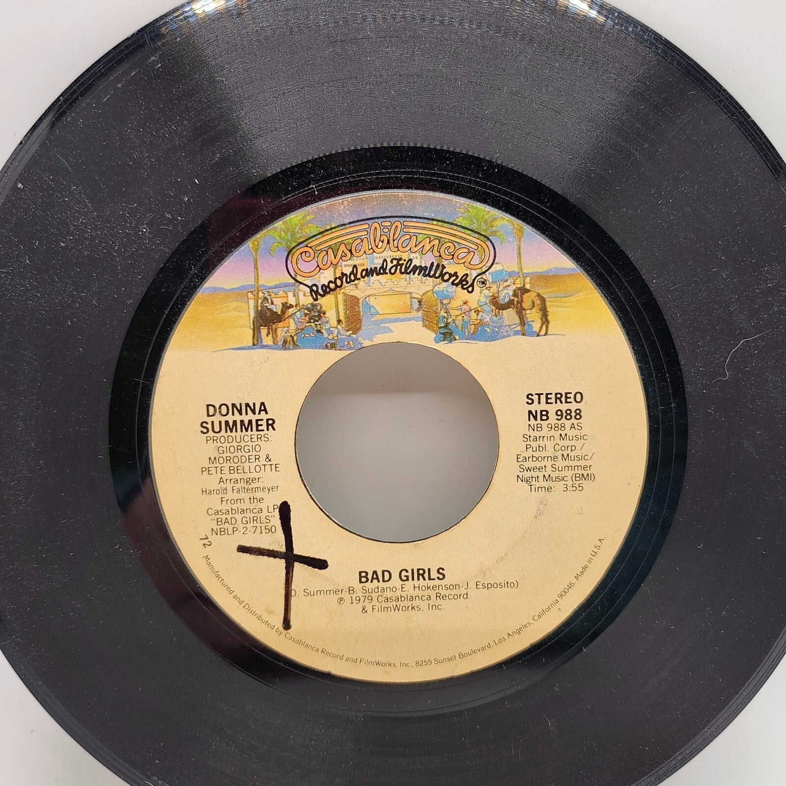 On My Honor / Bad Girls By Donna Summer (Record) - NB 988