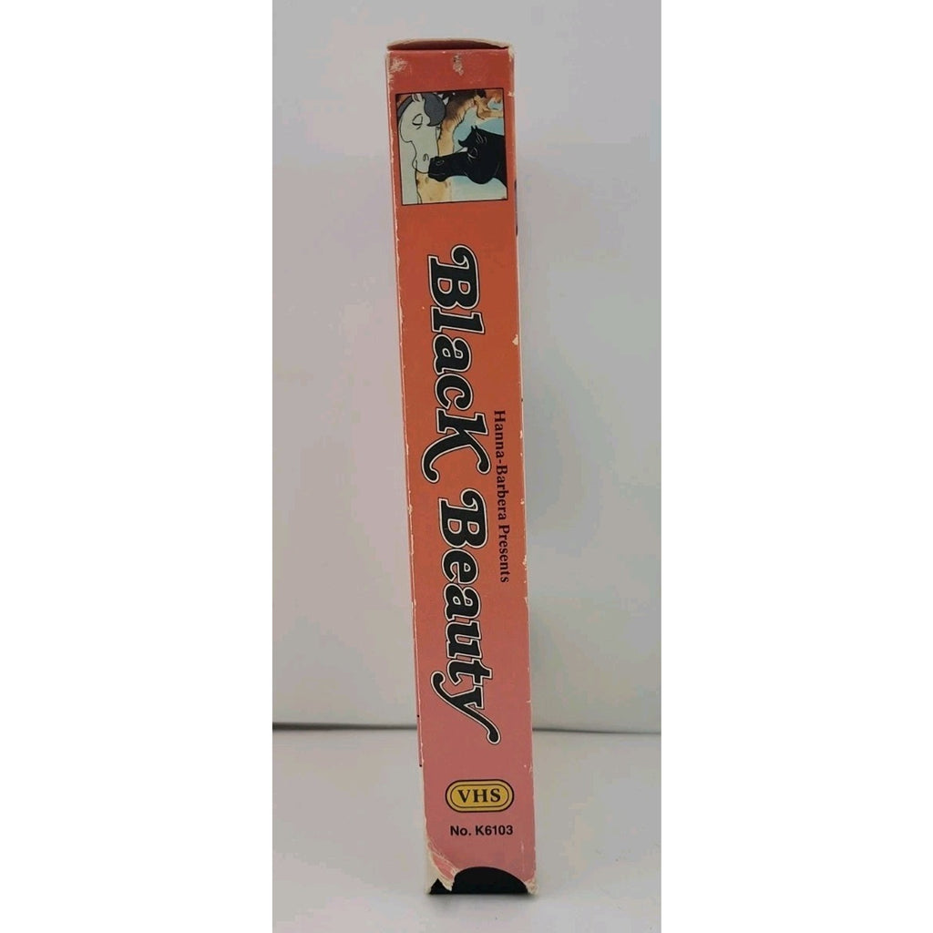 VHS : Black Beauty Hanna Barbera Cartoon Vintage Video Tape
