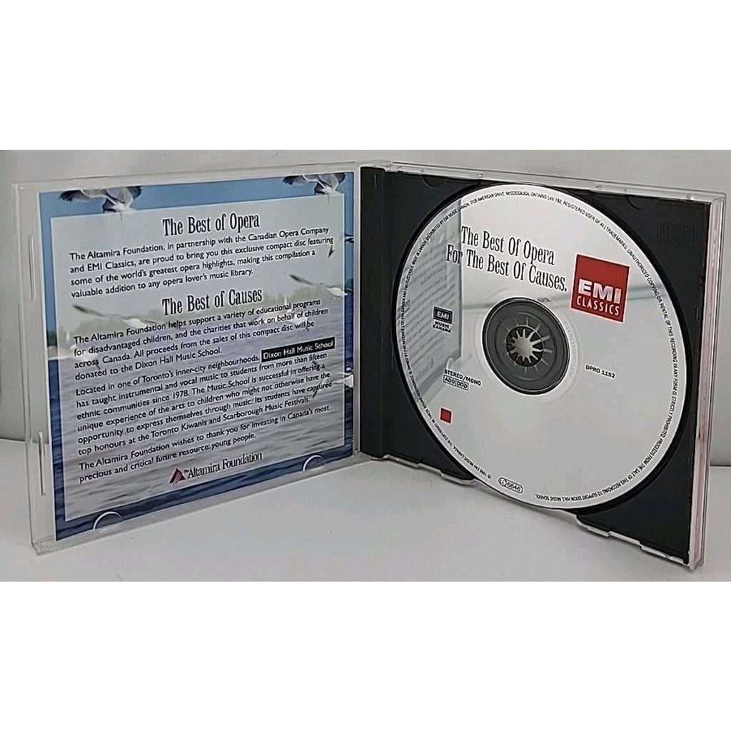 The Best Of Opera For The Best Of Causes EMI Classics CD