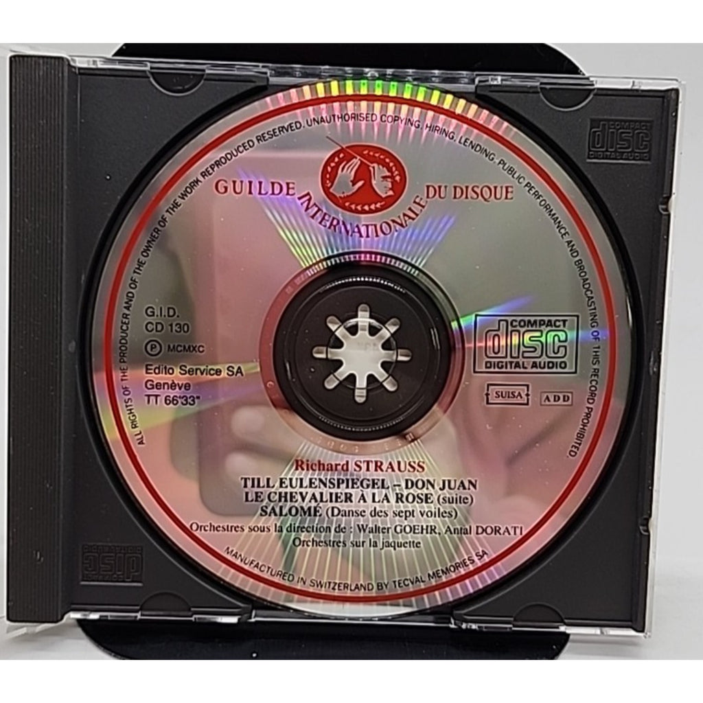 R. Strauss Till Eulenspiegel- Don Juan Walter Goehr (CD)