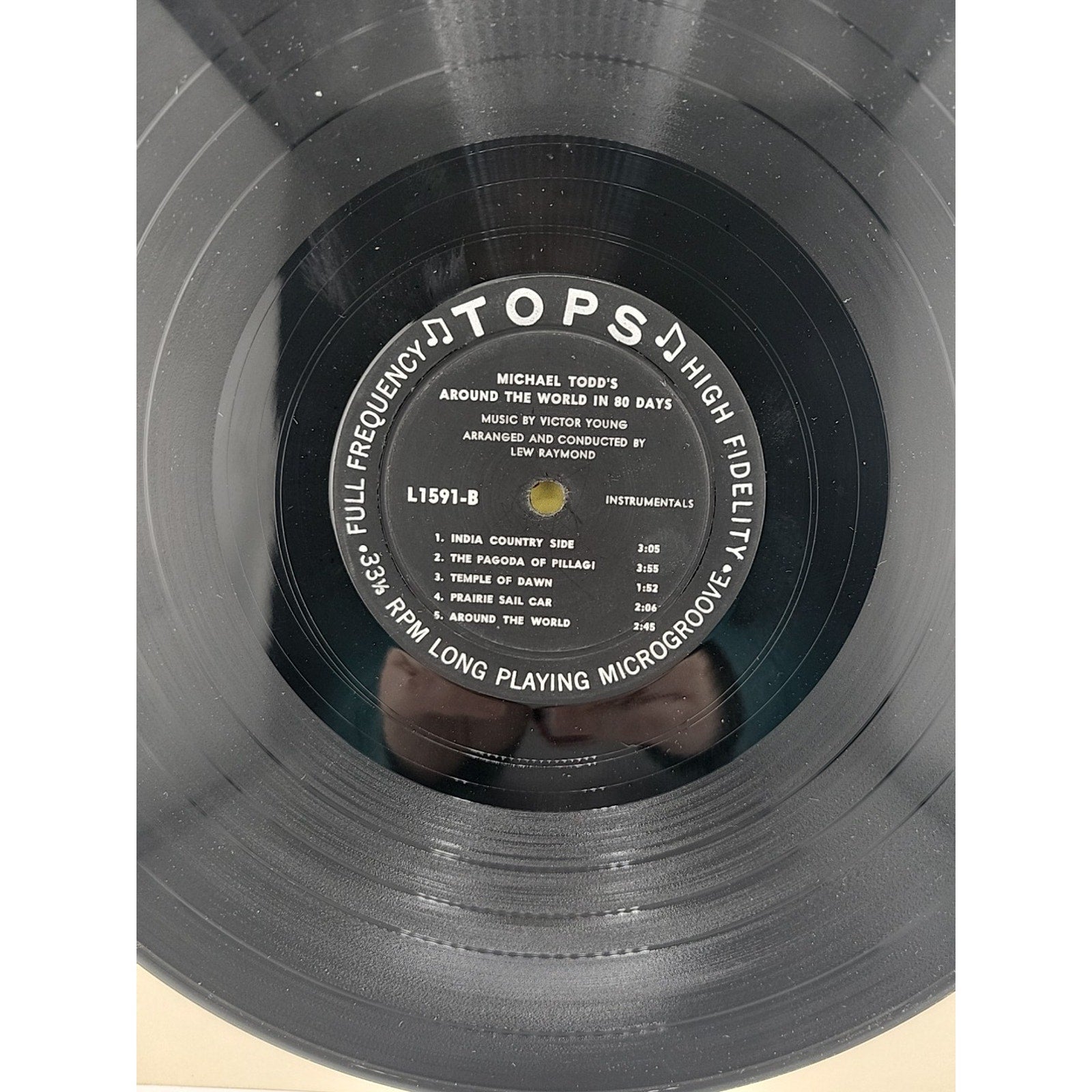 Around The World In 80 Days LP Vinyl Record Music Album Michael Todd L1591 TOPS