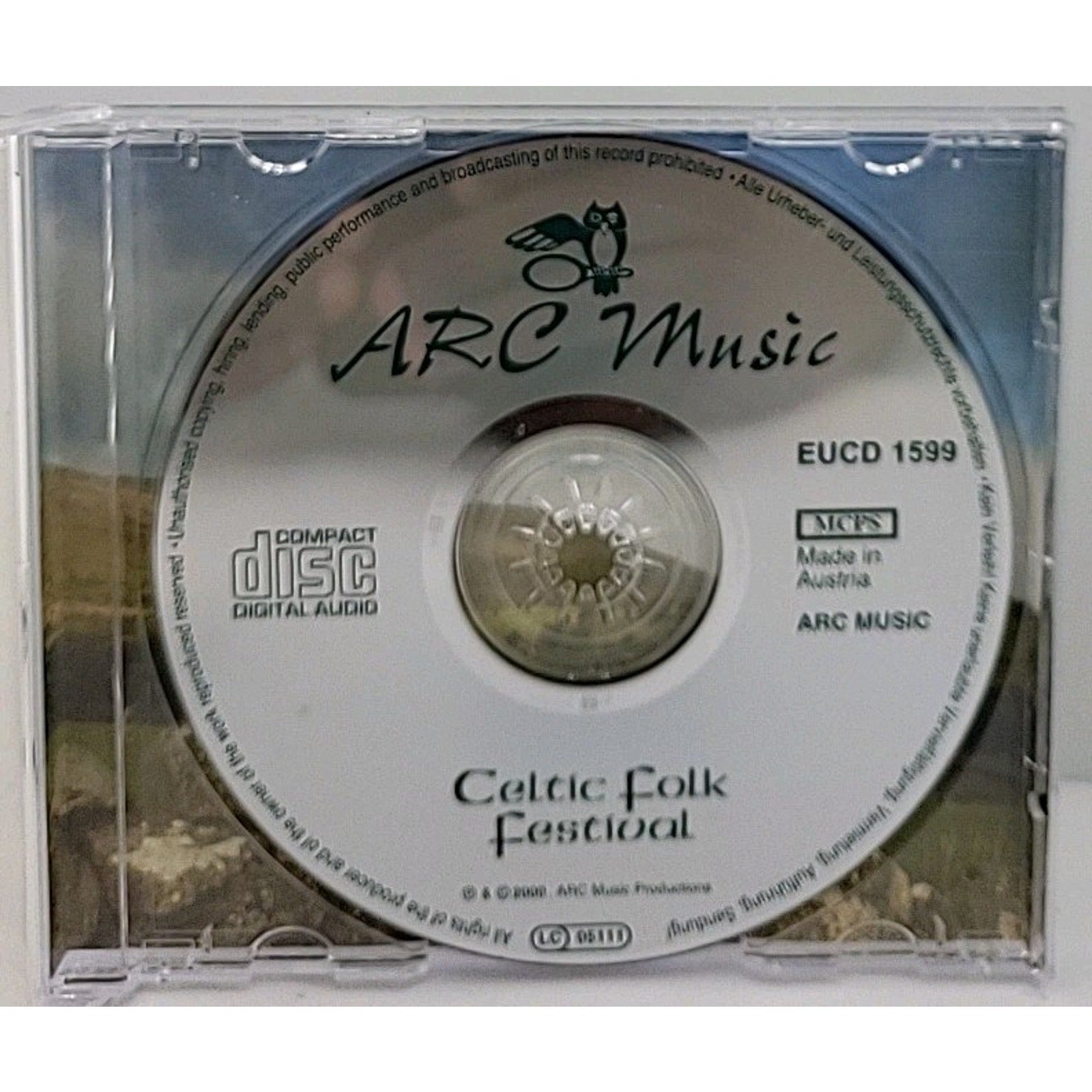 Celtic Folk Festival [Arc] by Various Artists (CD, Aug-2000, Arc Music)