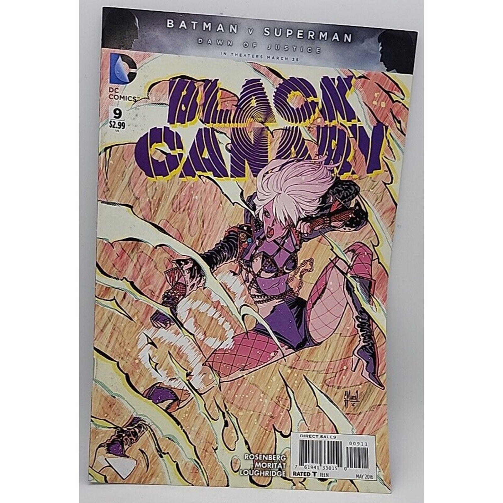 Black Canary Comic 9 Cover A 2016