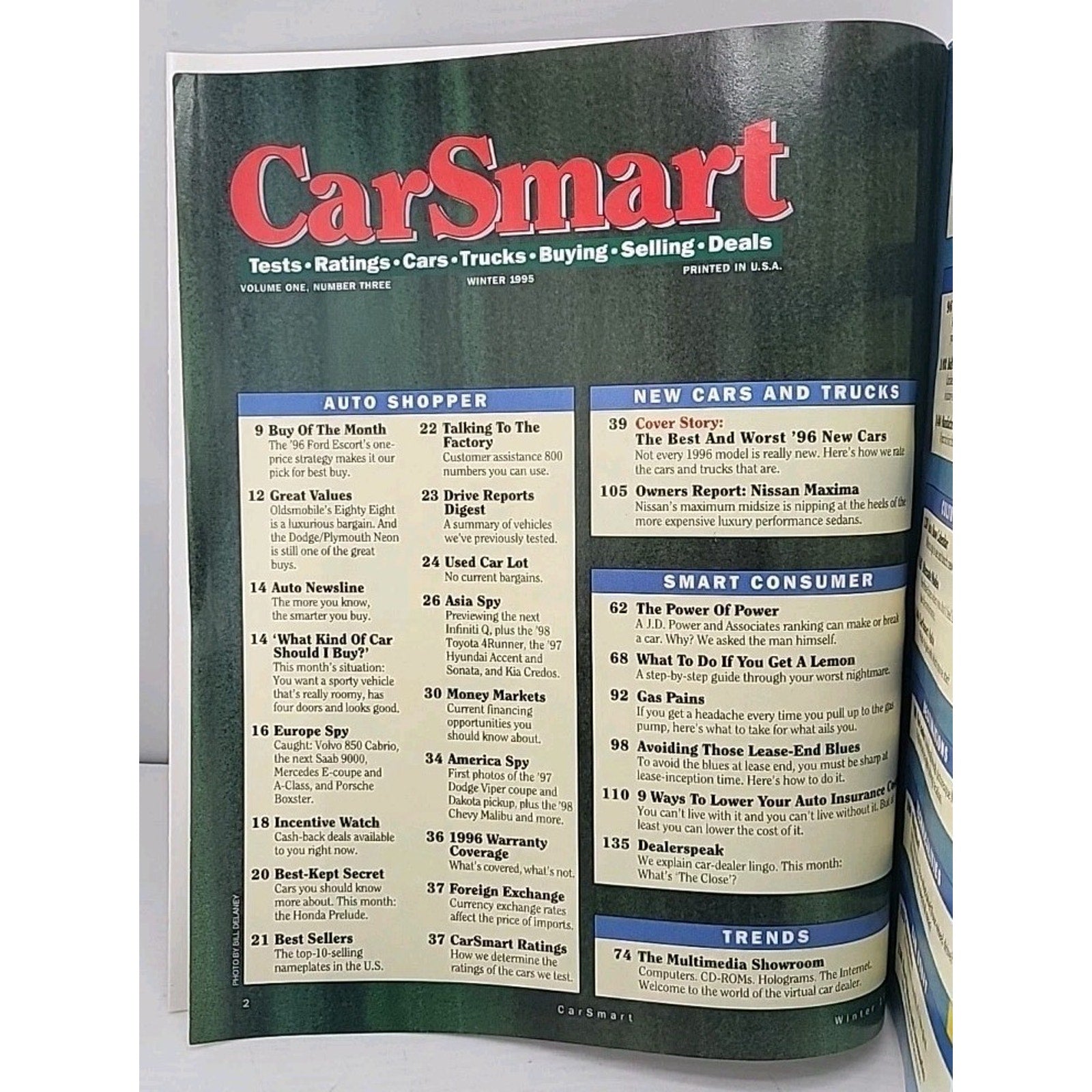 Popular Mechanics Car Smart Winter 1995