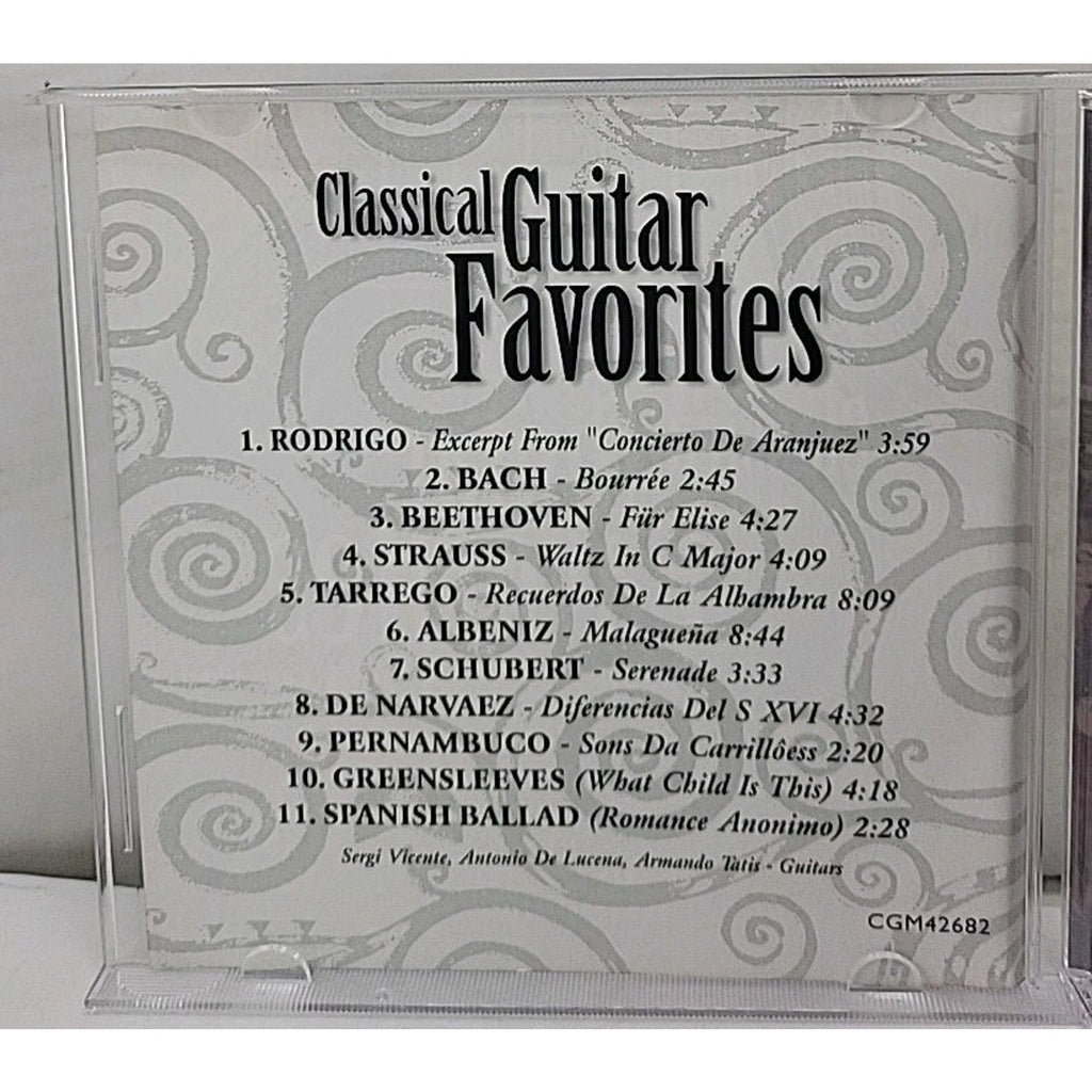 Classical Guitar Favorites by Various (CD, 2003)