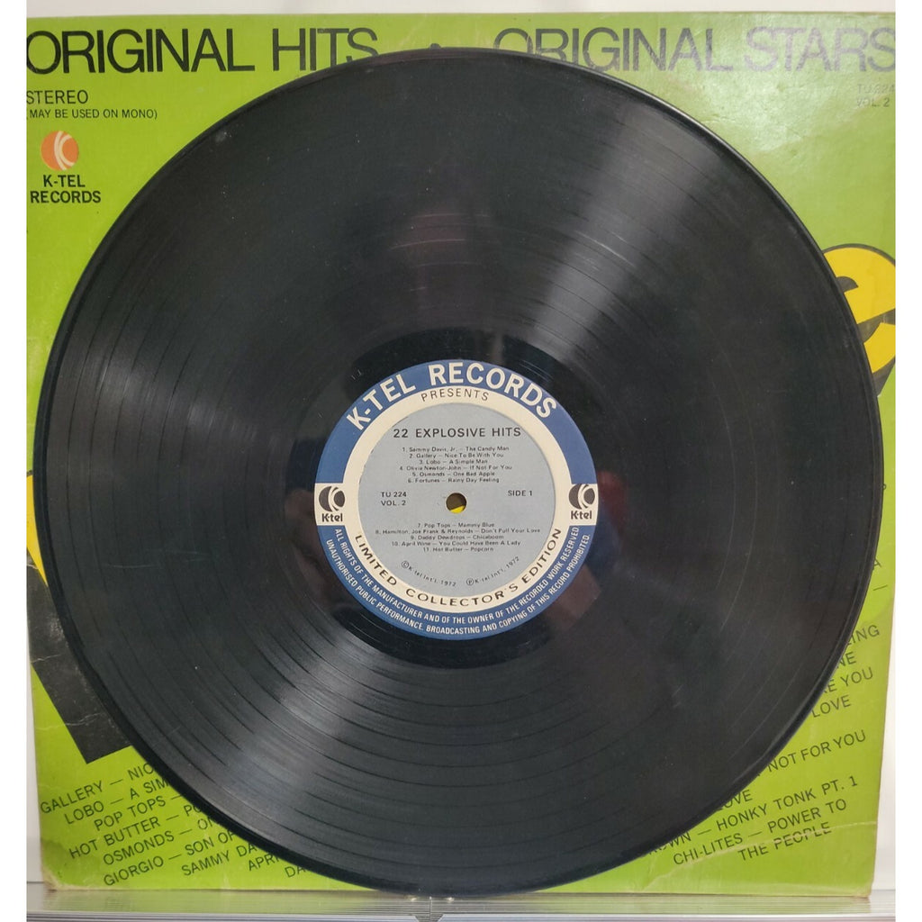 Various – 22 Explosive Hits, Vol 2 (Vinyl)