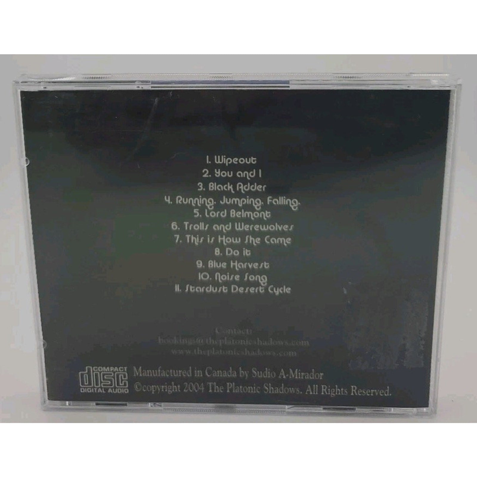 The Platonic Shadows You And I (CD)