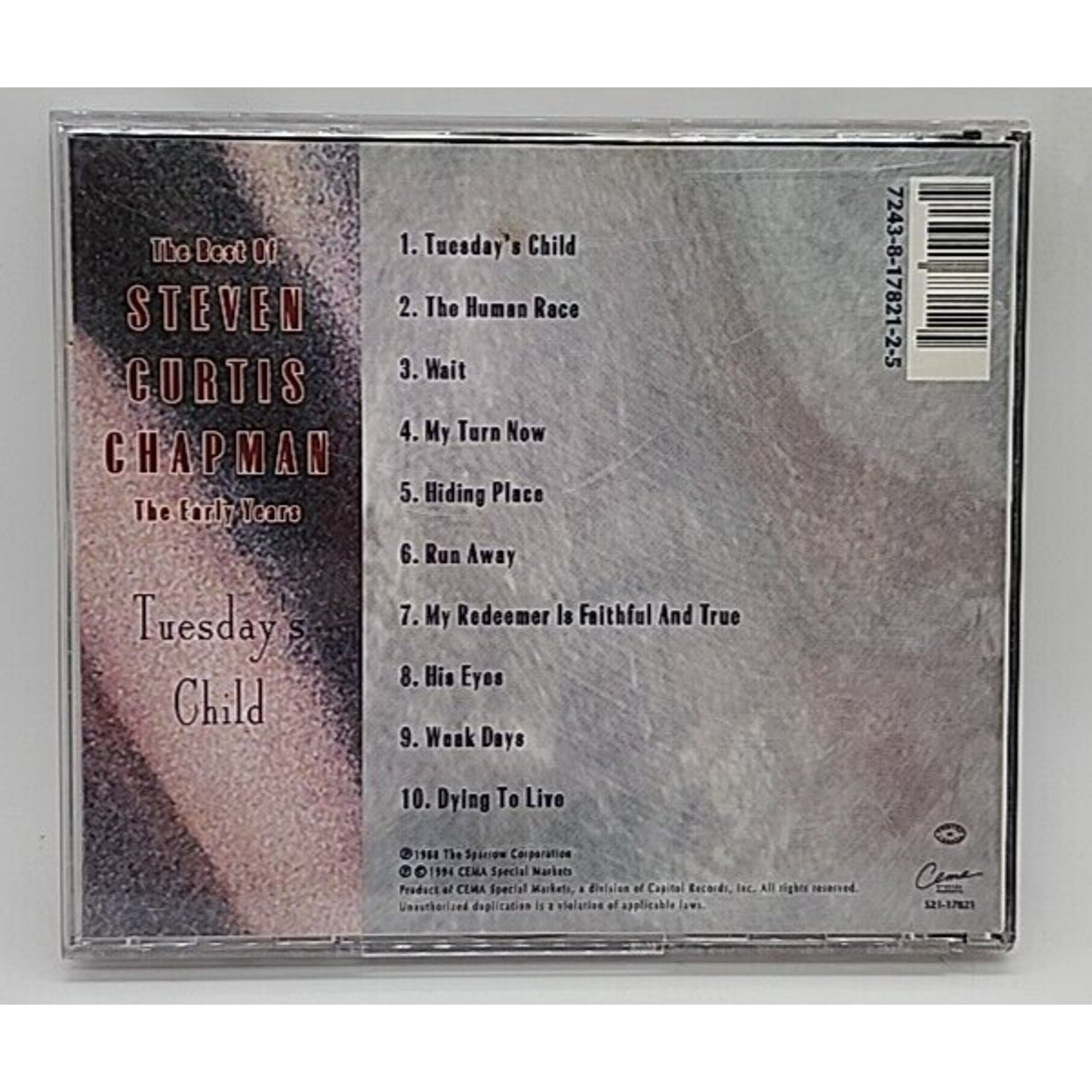The Best of Steven Chapman: The Early Years by Steven Curtis Chapman (CD)