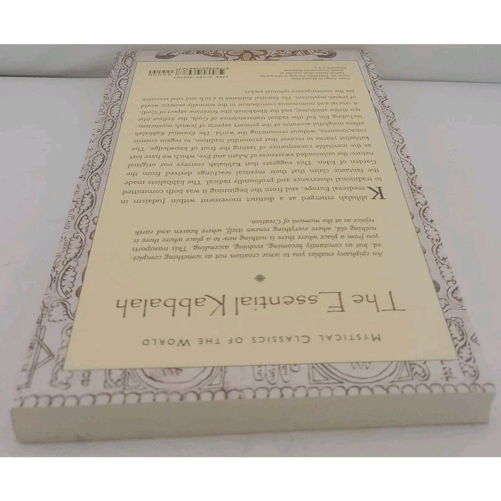 Essential Kabbalah by Daniel Chanan Matt (1997, Hardcover)