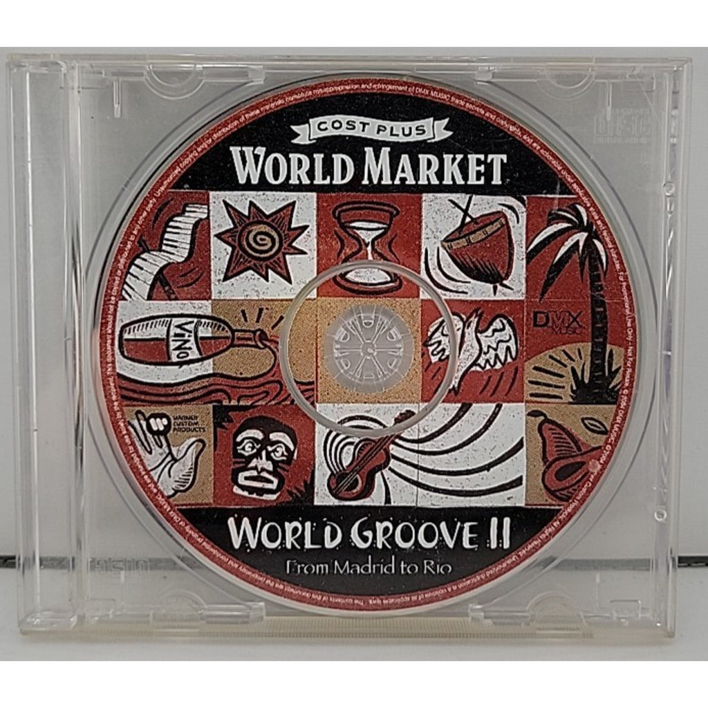 World Groove II - From Madrid To Rio (2004) CD Cost Plus World Market *CD ONLY*