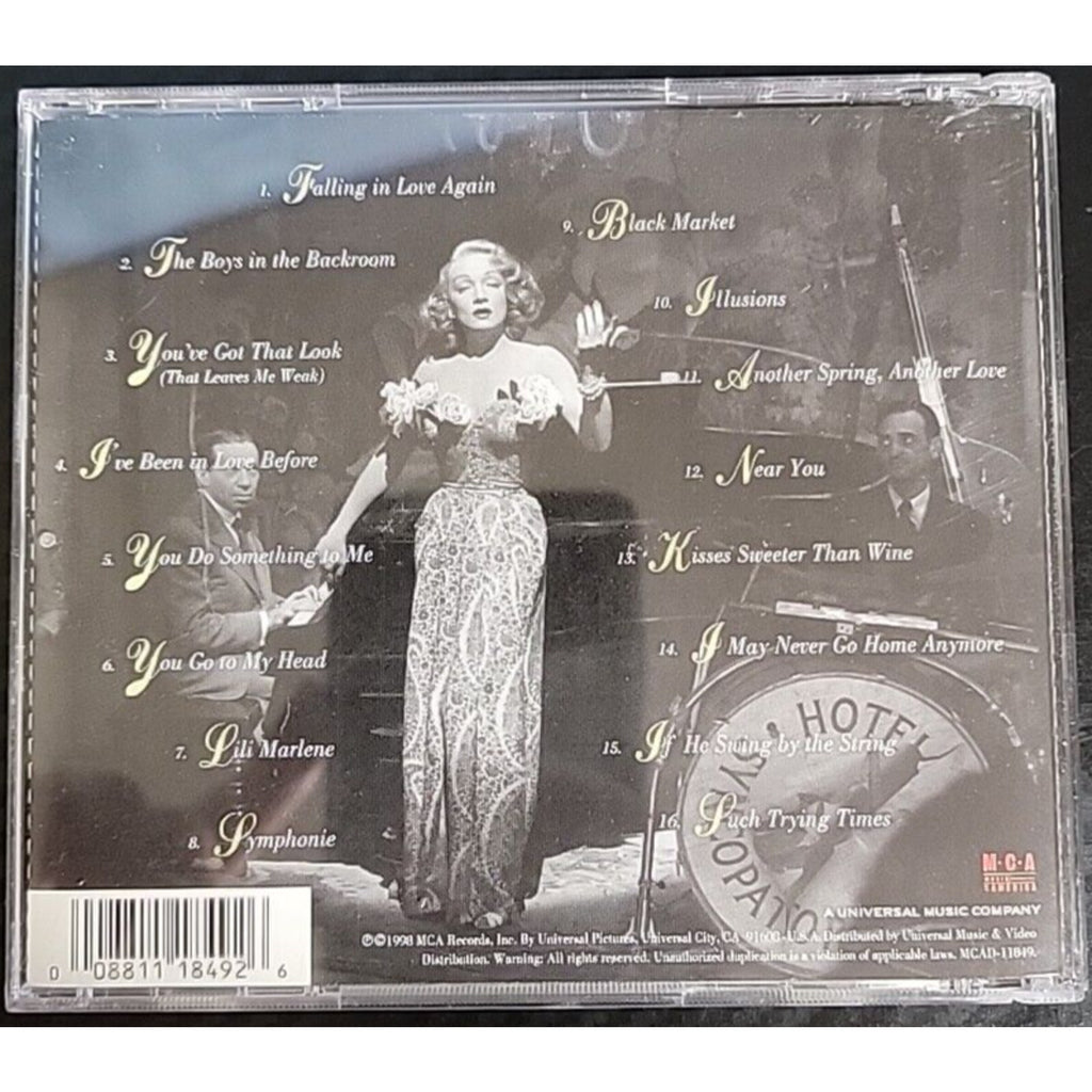 Falling in Love Again [MCA] by Marlene Dietrich (CD, Mar-2003, MCA)