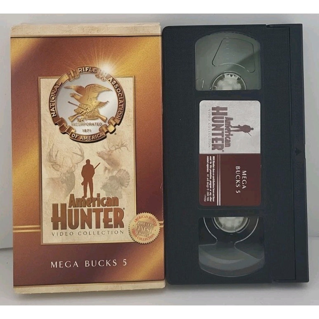 American Hunter Video Collection Mega Bucks 5 VHS