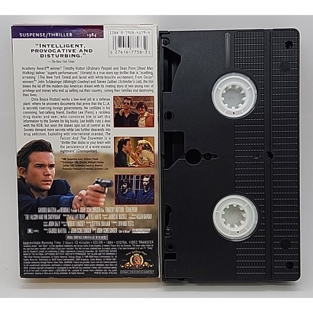 The Falcon and the Snowman (VHS, 1999, Contemporary Classics)