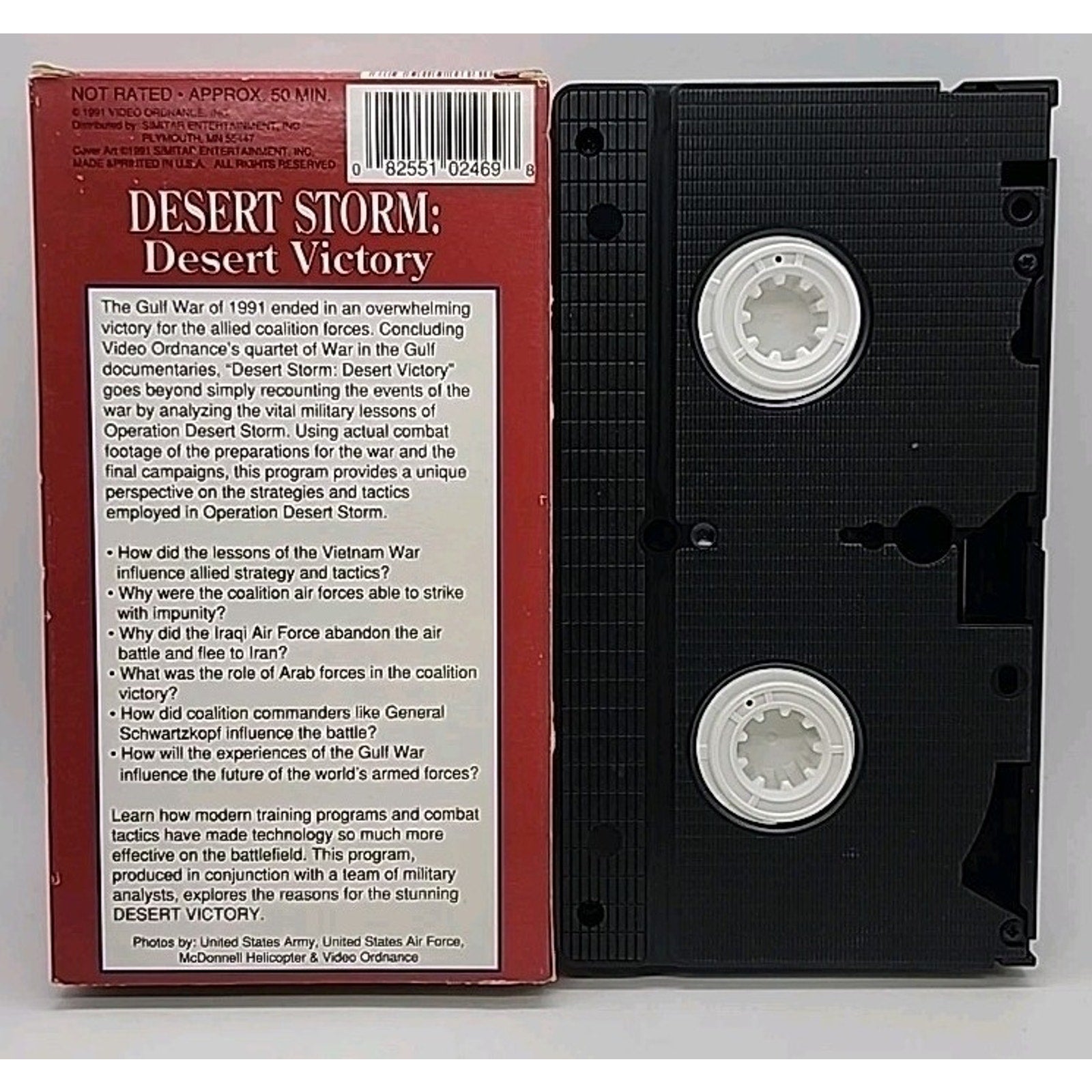 Desert Storm: Desert Victory (VHS, 1991)