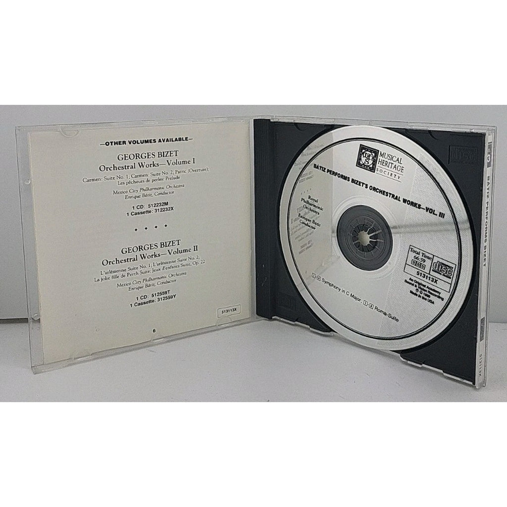 Georges Bizet: Orchestral Works, Volume IIl - Enrique Batiz, Conductor