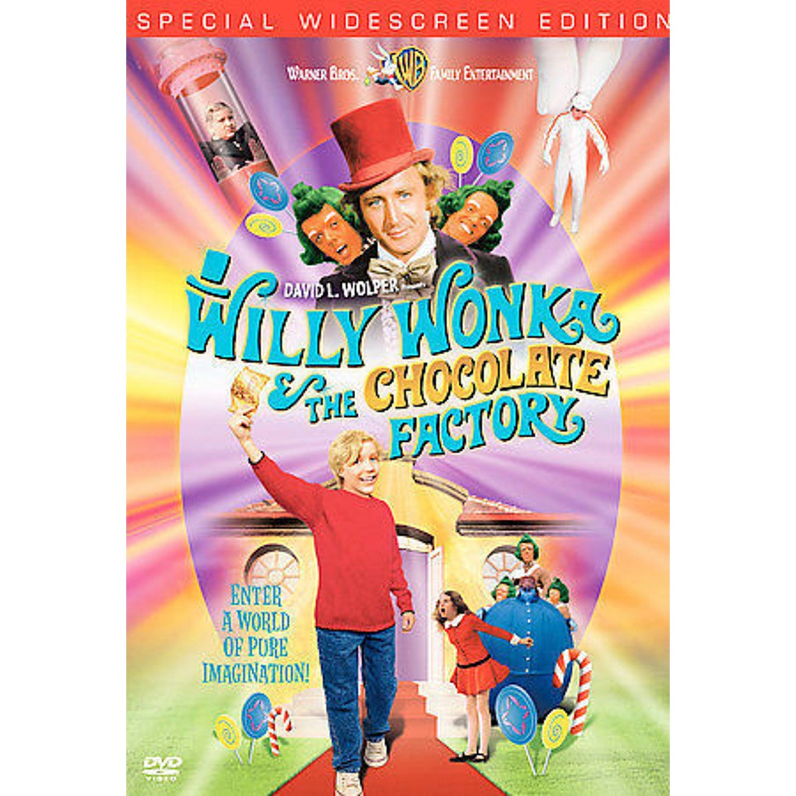Willy Wonka and the Chocolate Factory (DVD, 2001, Widescreen 30th Anniversary...