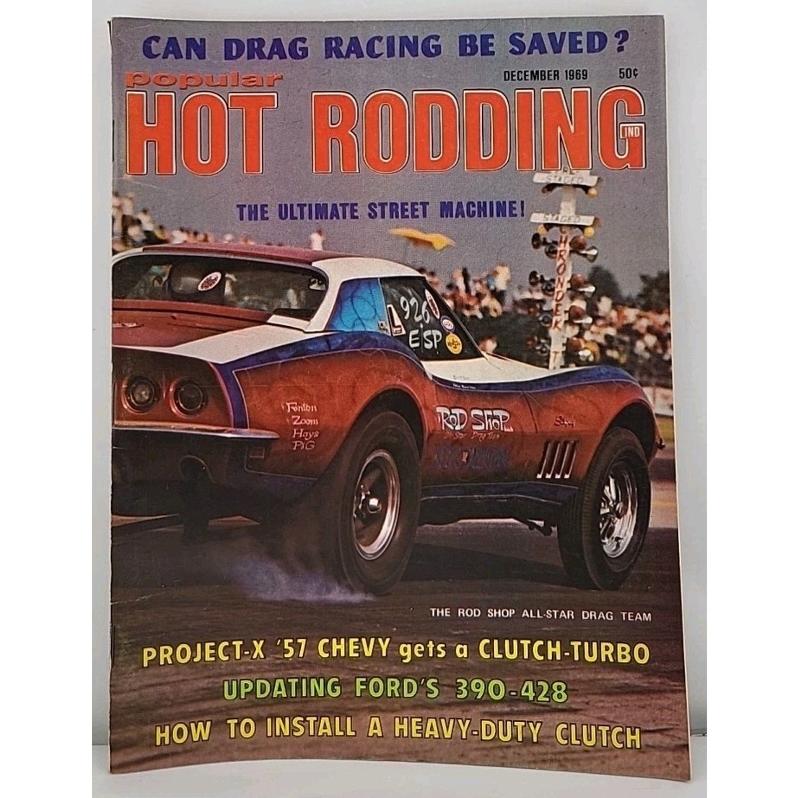 Popular Hot Rodding Magazine December 1969