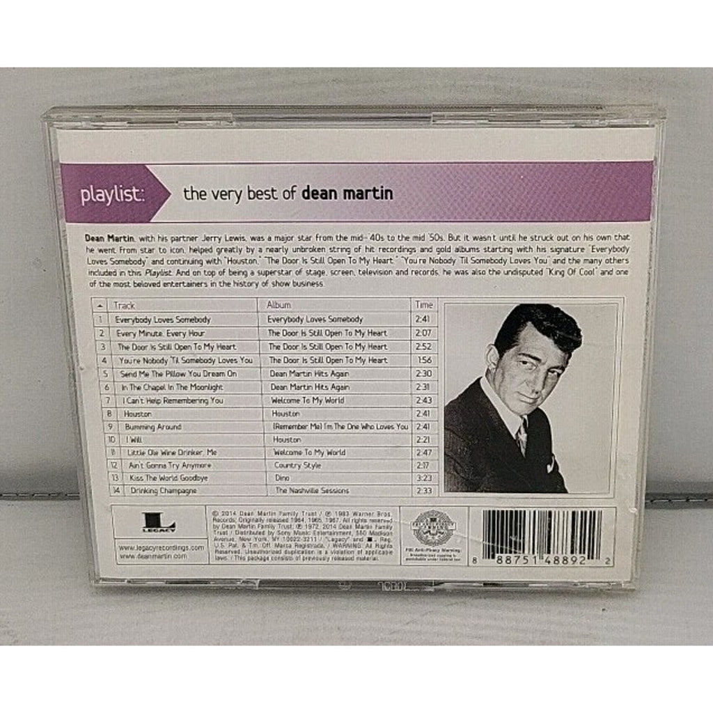 Playlist: the Very Best of Dean Martin by Dean Martin (CD, 2014)