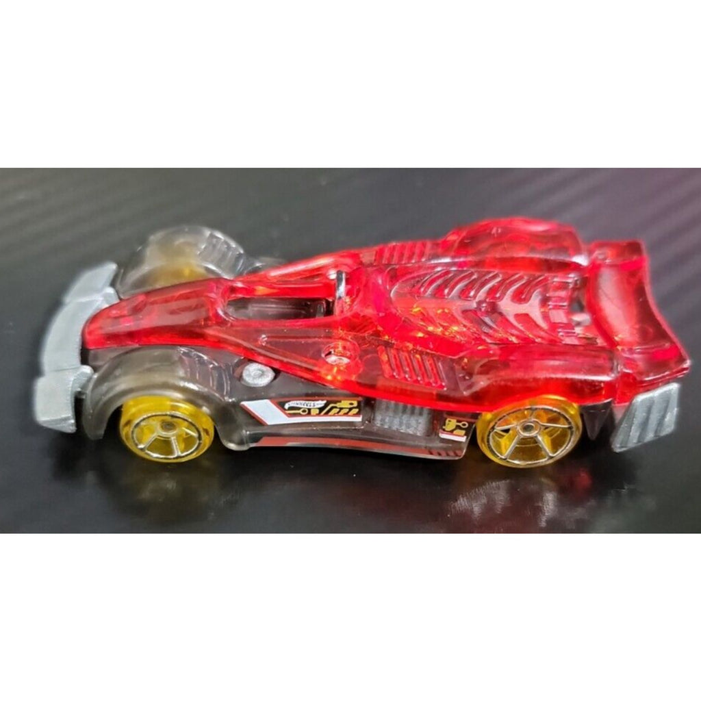 Hot Wheels Road Rocket Clear Black & Red Car