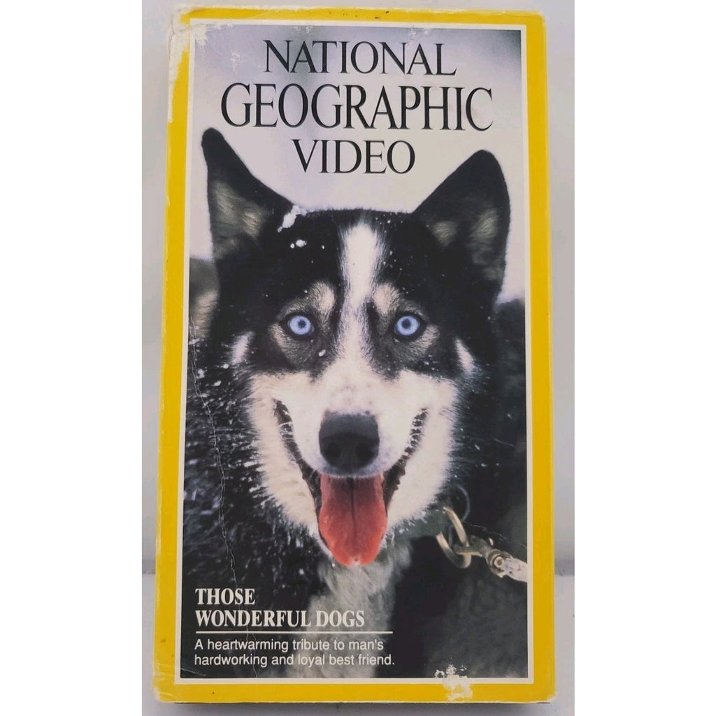 National Geographic Video - Those Wonderful Dogs (VHS, 1995)