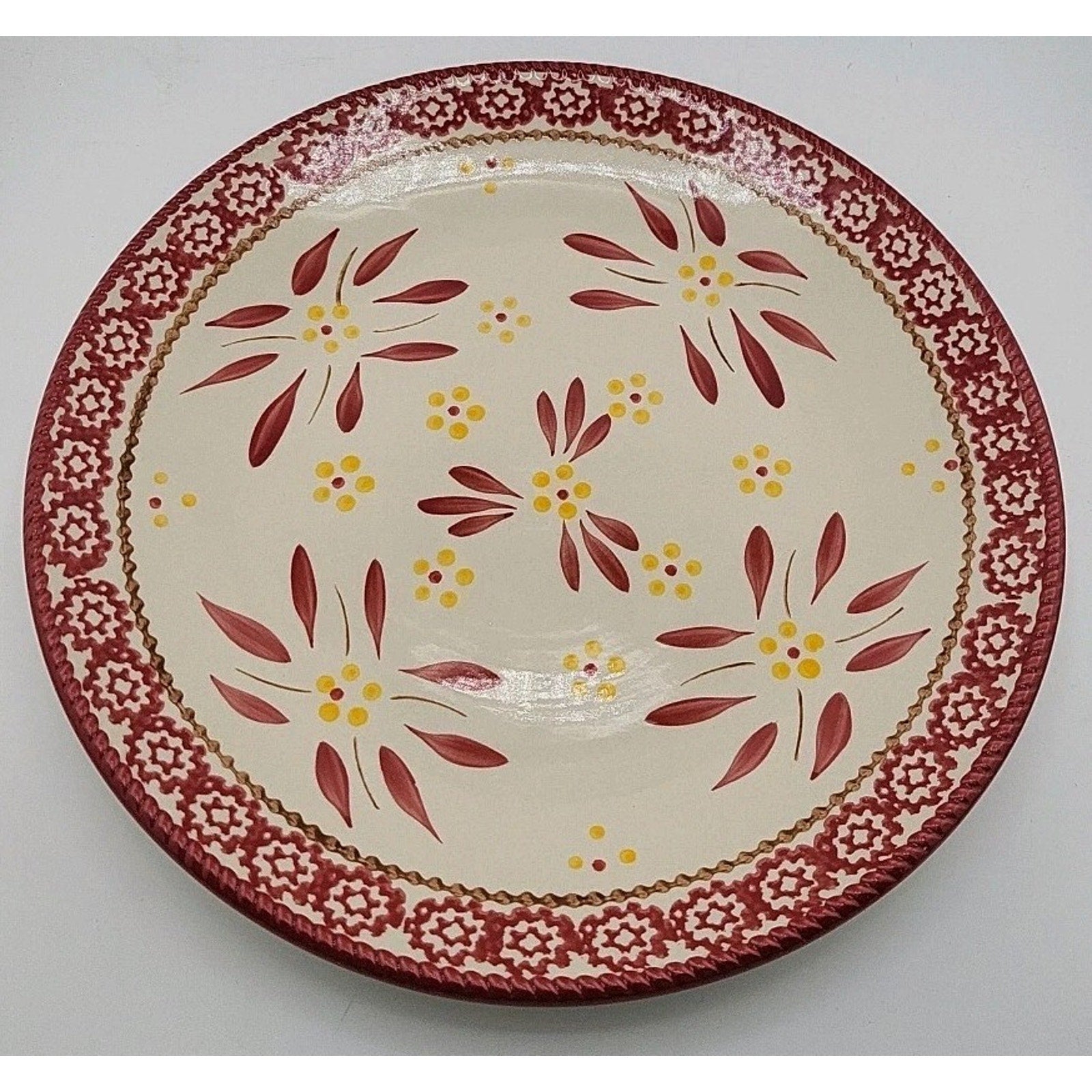 Temptations By Tara Old World 10.5 Diam Plate Set Of 3