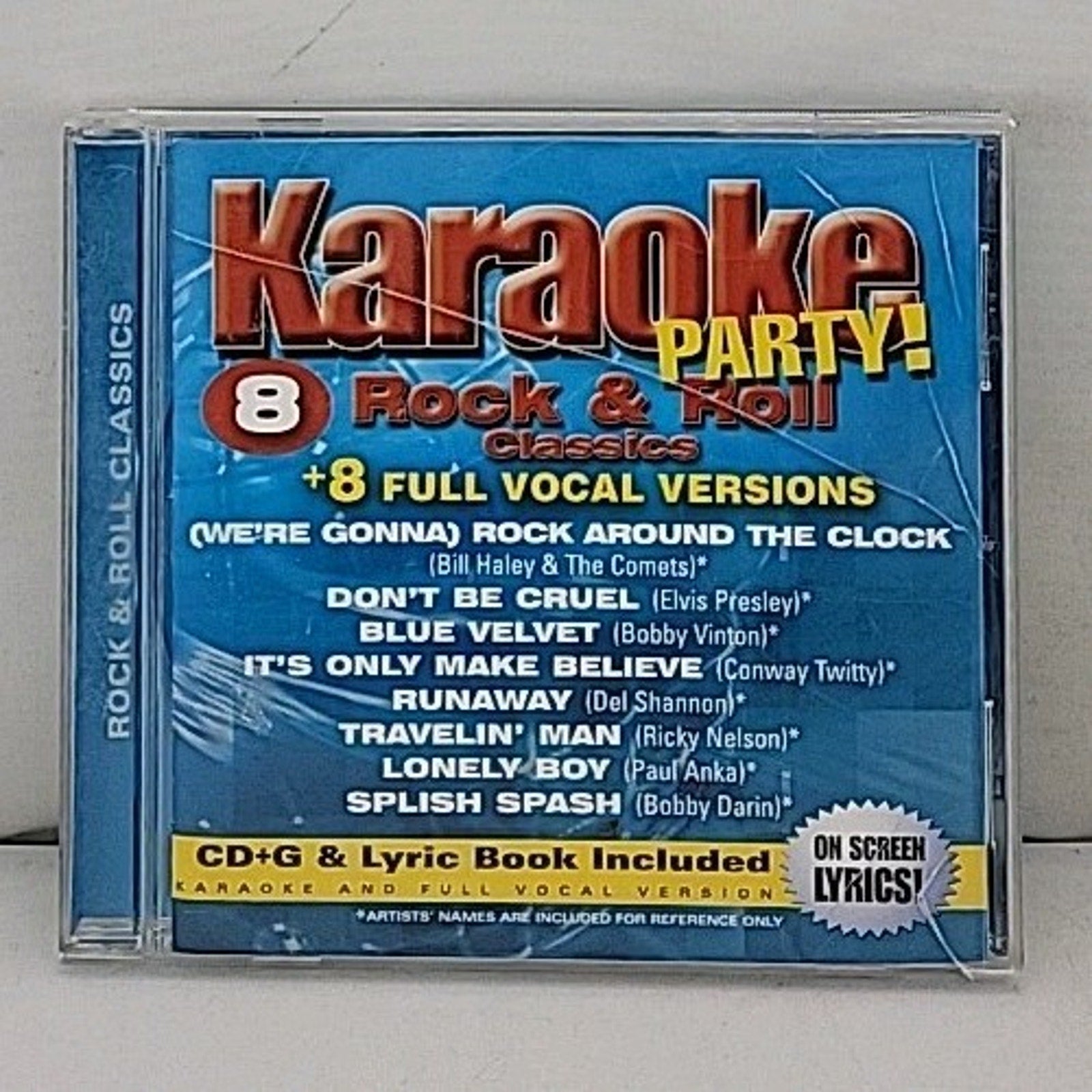 Karaoke Party! 8 Rock & Roll Classics CD+G Lyric Book