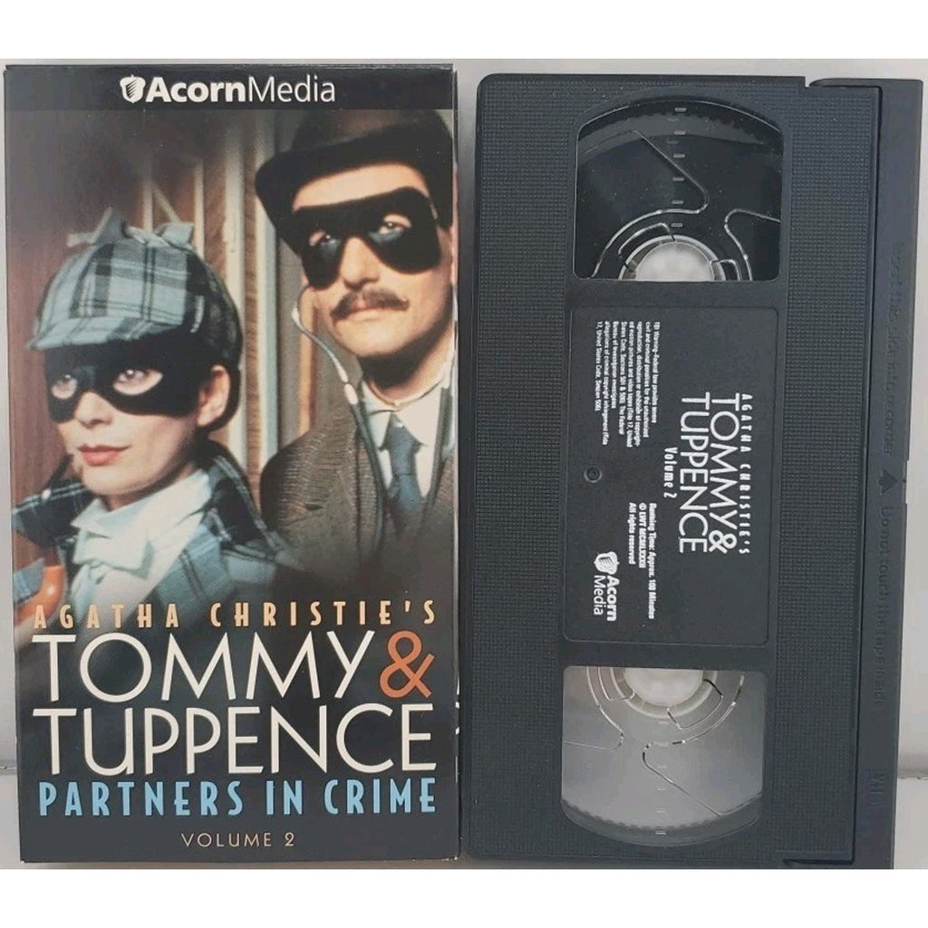 Agatha Christie's Tommy & Tuppence: Partners in Crime - Set 1 (VHS, 2001, 3-Tape