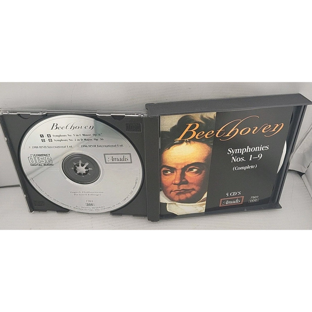 Beethoven Symphonies Nos. 1-9 Complete 5 Discs CD