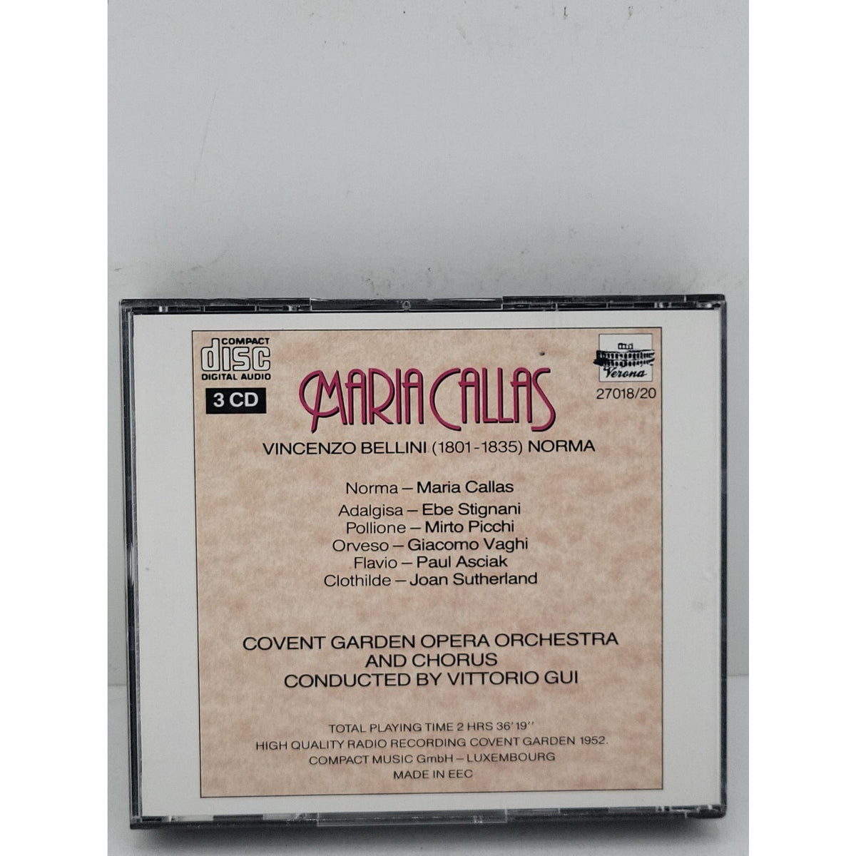 Maria Callas - Norma - Bellini - CD