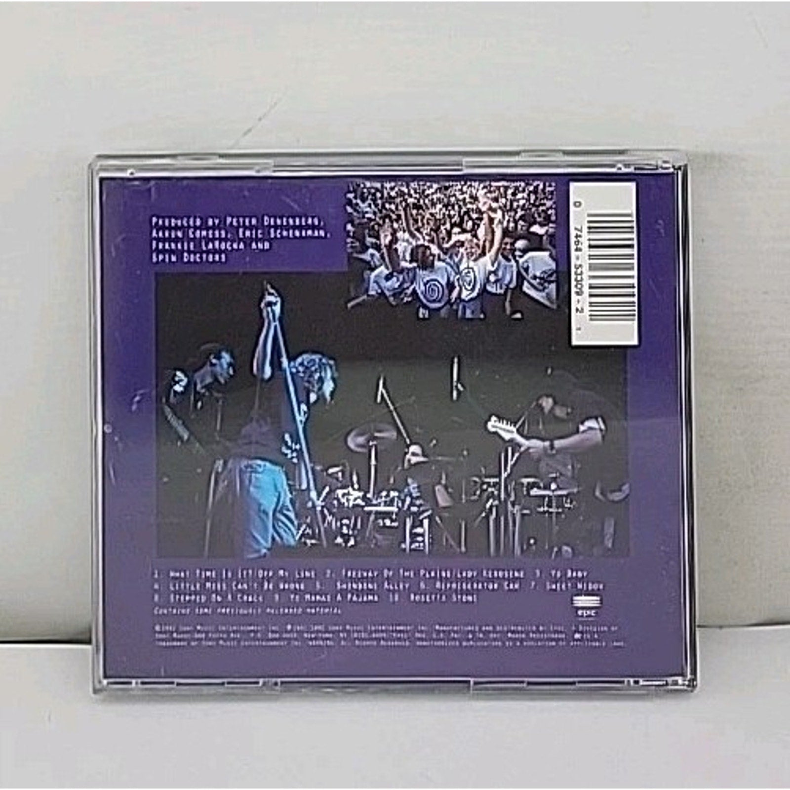 Homebelly Groove...Live by Spin Doctors (CD, Nov-1992, Epic)