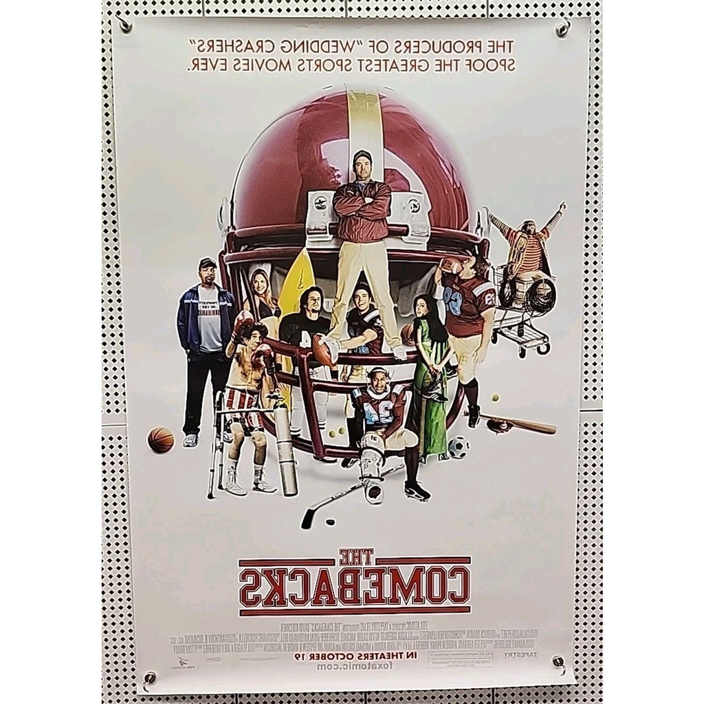 The Comebacks - Original Movie Poster - Double Sided - 27x40 Rolled
