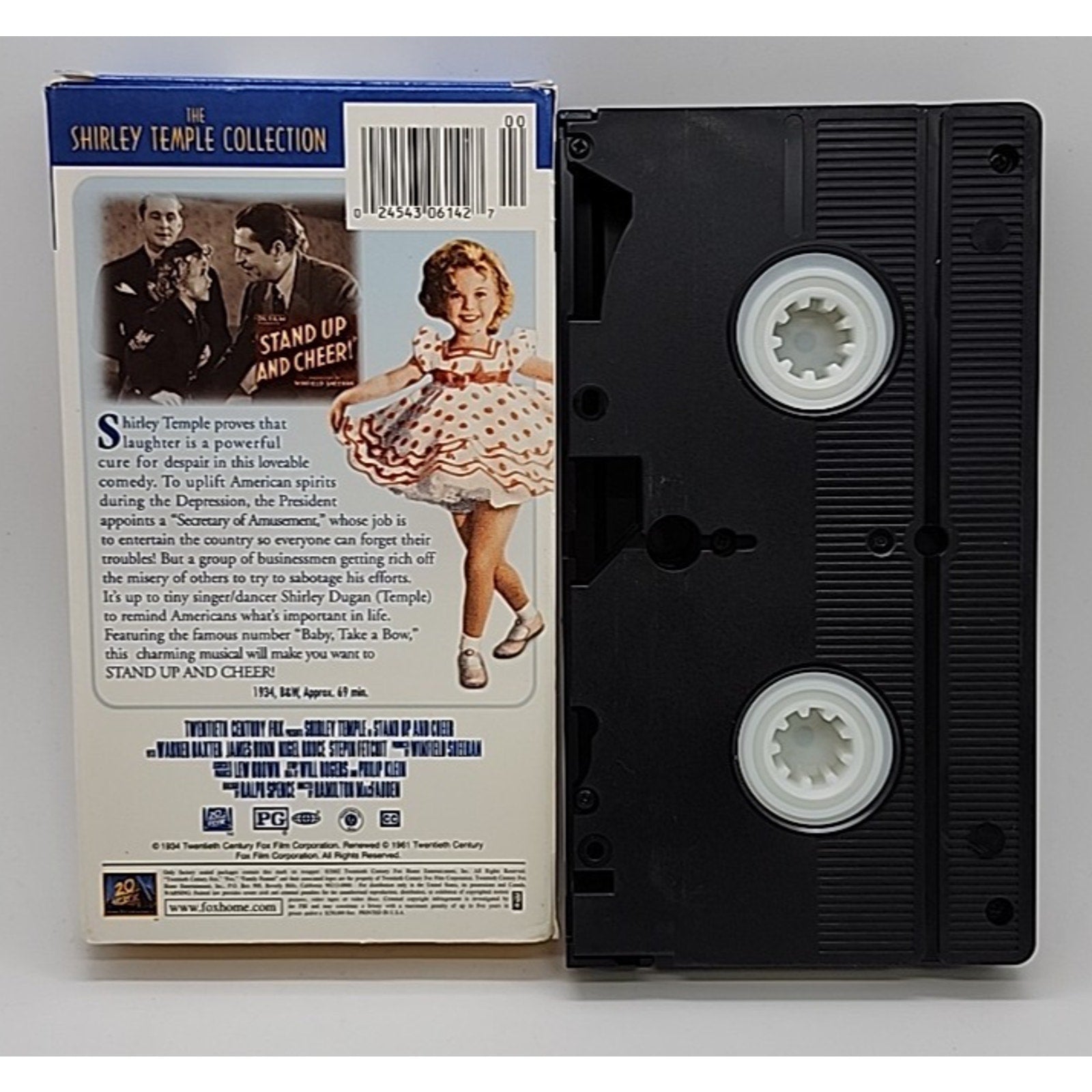 Stand Up and Cheer Shirley Temple (VHS, 2003)