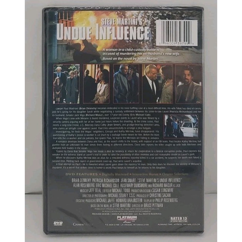 Undue Influence (DVD, 1996) *Brand New*