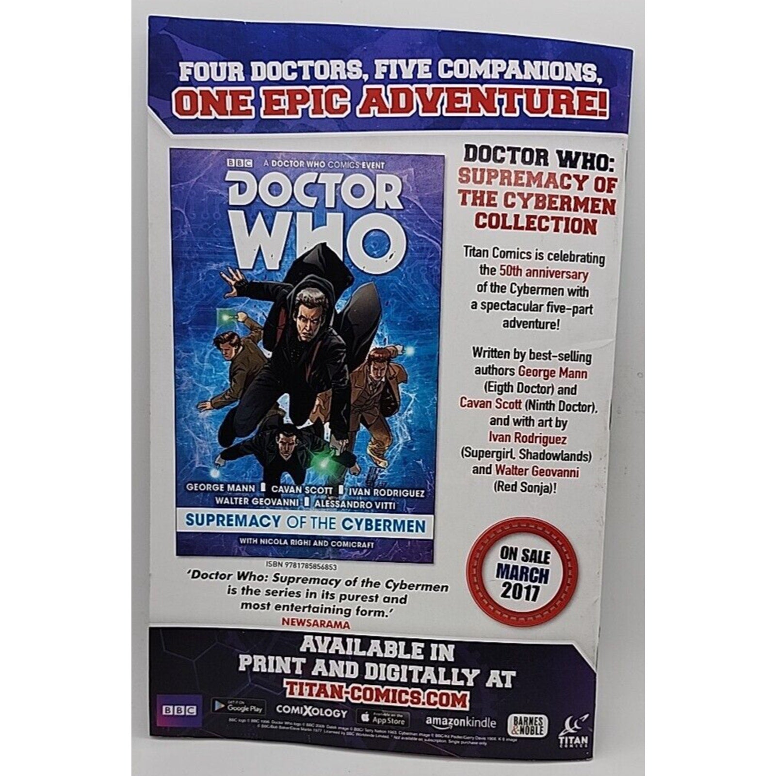 Doctor Who Eleventh 11th Doctor Adventures Year Three #3.3 Comic Book