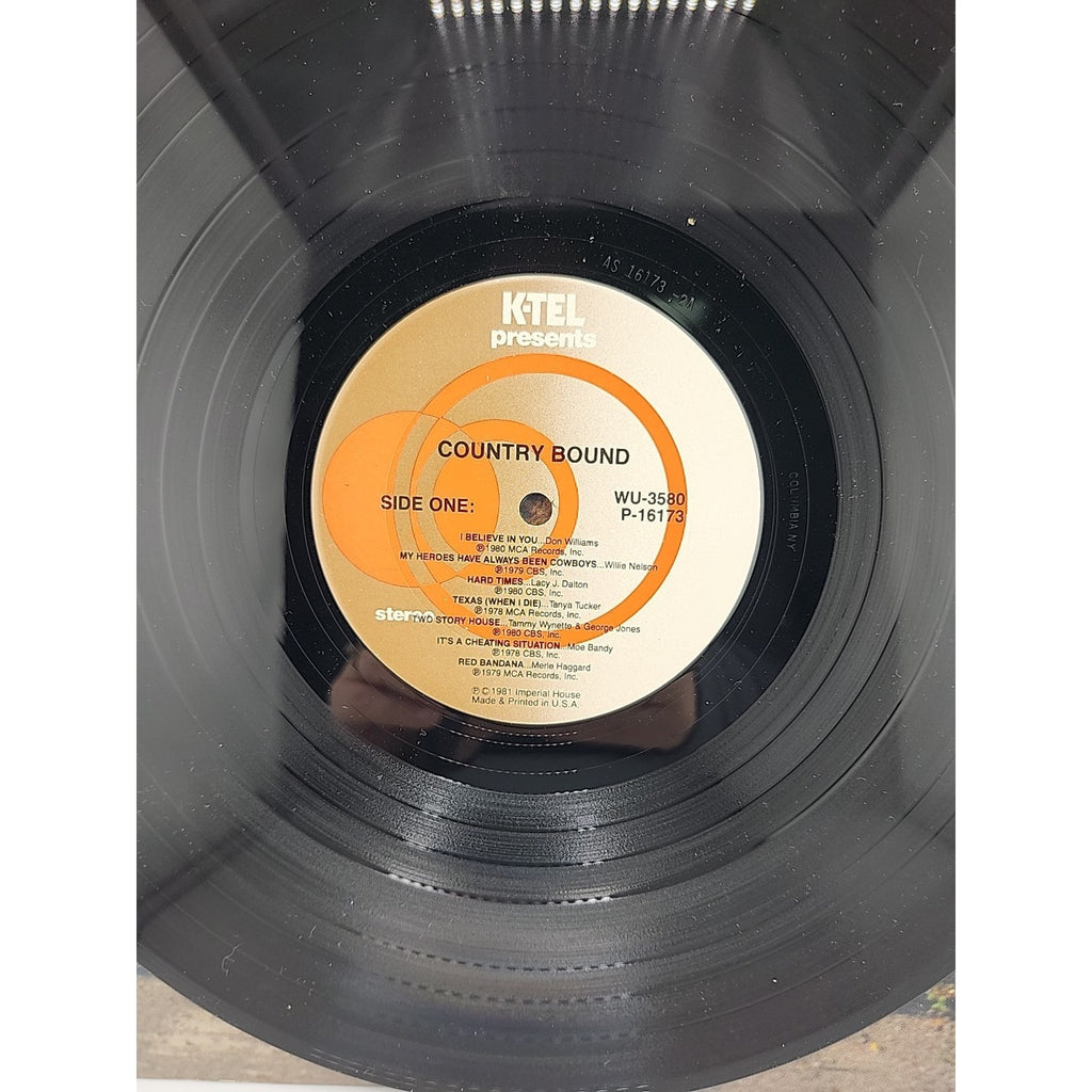 Country Bound Vinyl, LP, Compilation 1981 Imperial House – WU 3580