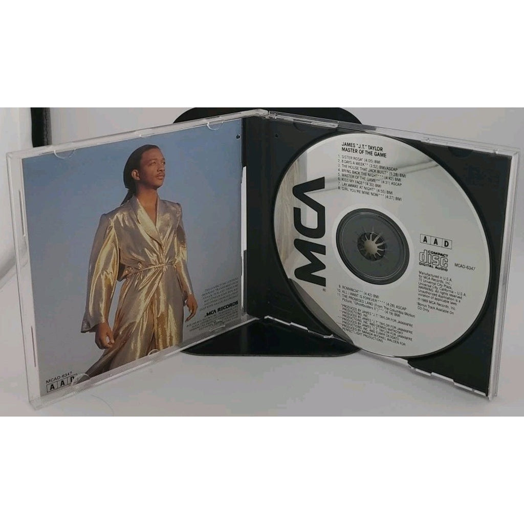 Master of the Game by James "J.T." Taylor (Vocals) (CD, Oct-1989, MCA)