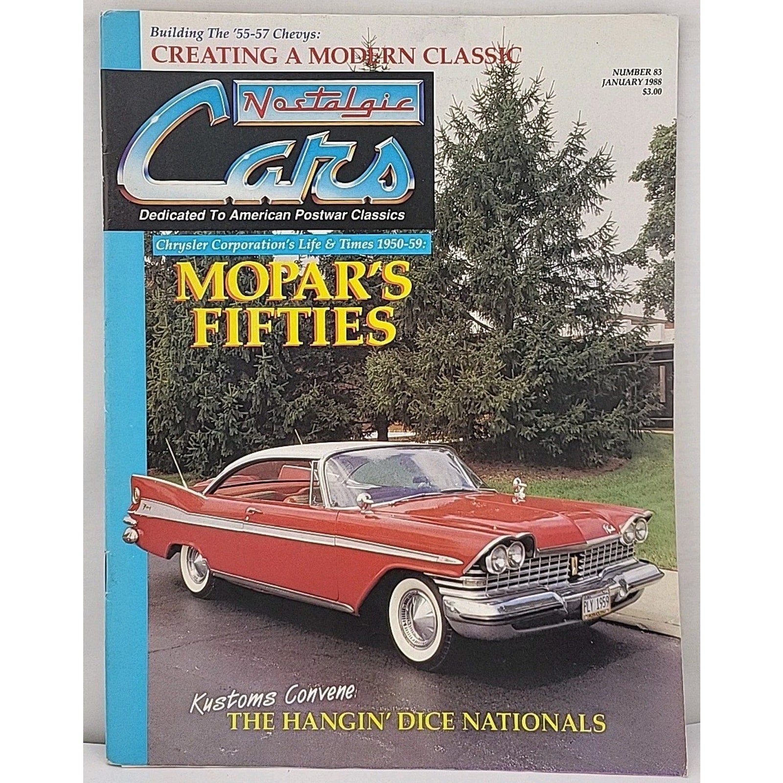 Nostalgic Cars Magazine January 1988