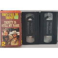 They Call Me Trinity And Trinity Is Still My Name 2 VHS Movie Set 1994
