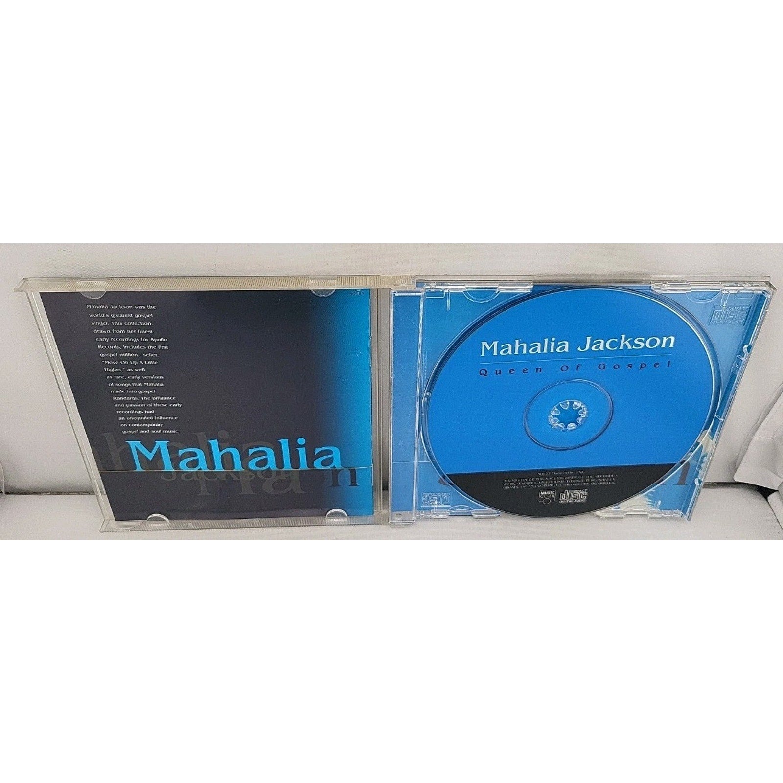 Queen of Gospel [Music Club] by Mahalia Jackson (CD, May-1997, Music Club...