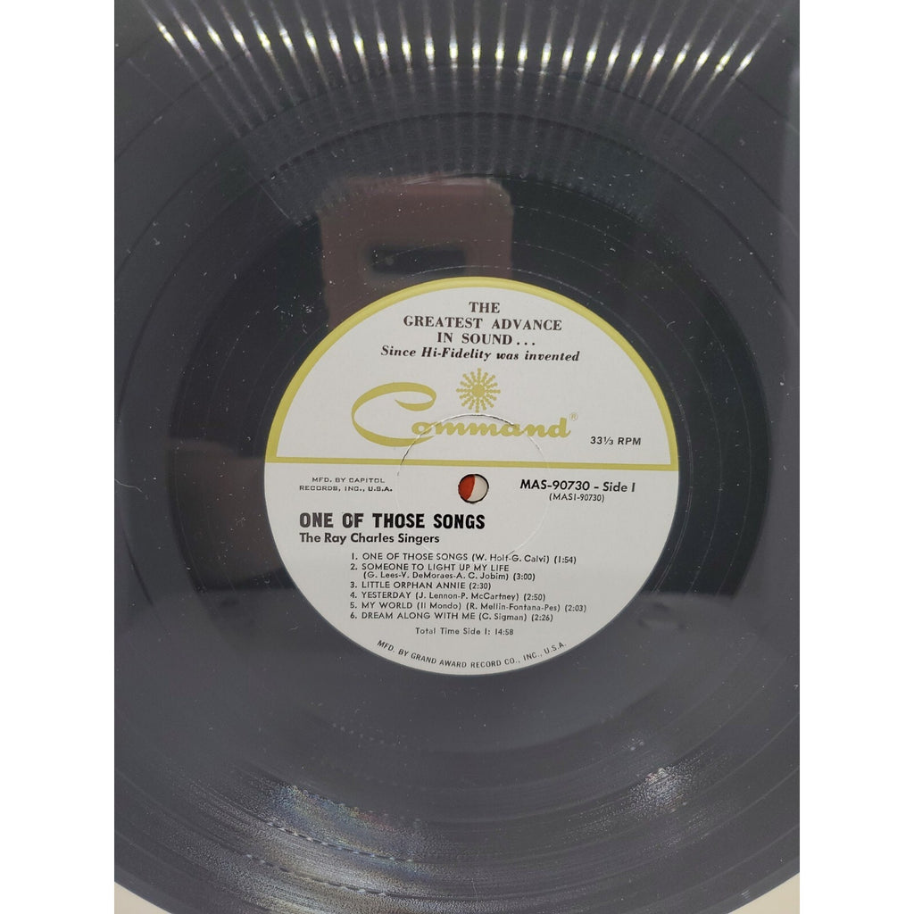 The Ray Charles Singers Al-Di-La (Record)