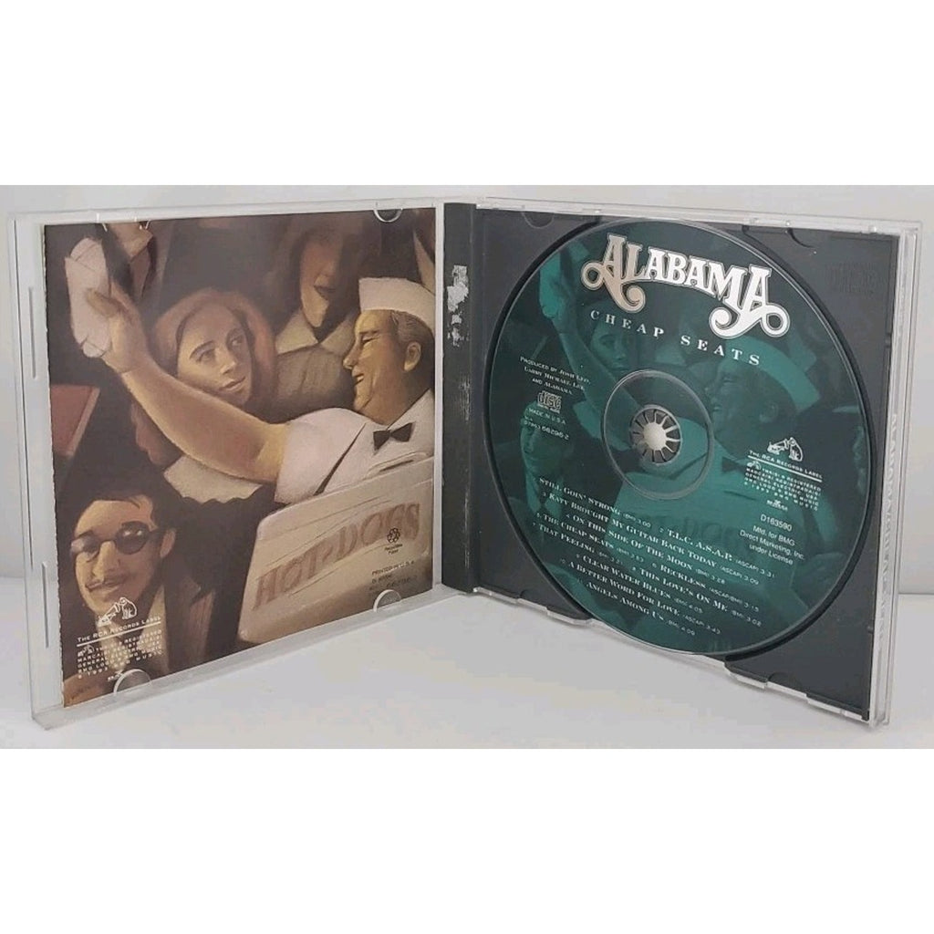 Cheap Seats by Alabama (CD, Oct-1993, Sony Music Entertainment)