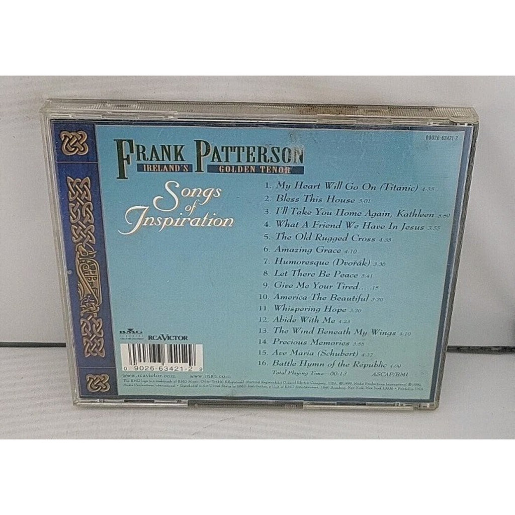 Songs of Inspiration by Frank Patterson (CD, 1999)