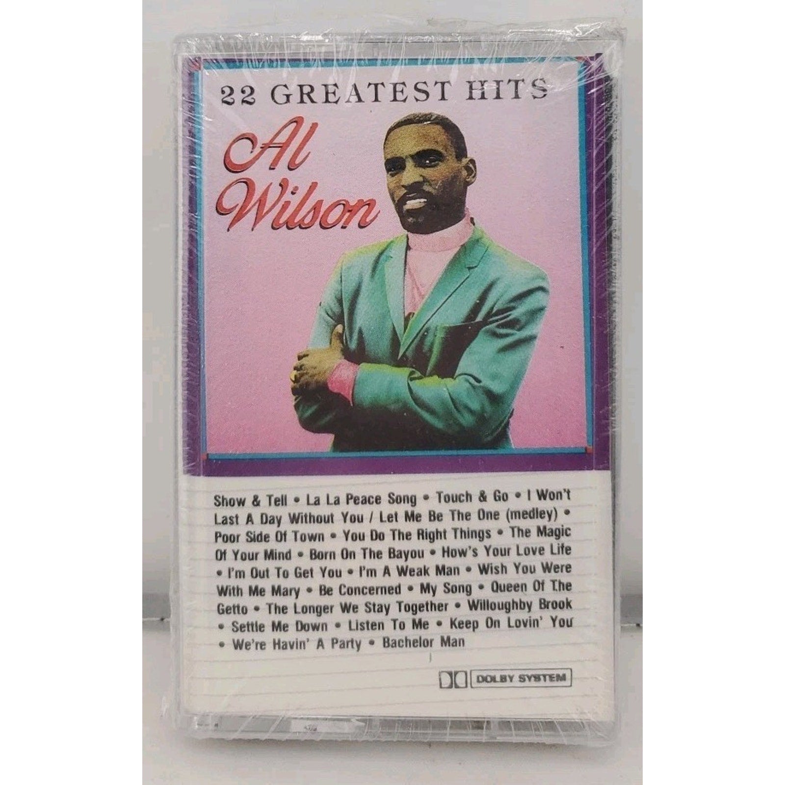 Al Wilson 22 Greatest Hits (Cassette) *Brand New*