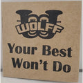 Wolff Your Best Wont Do (CD)