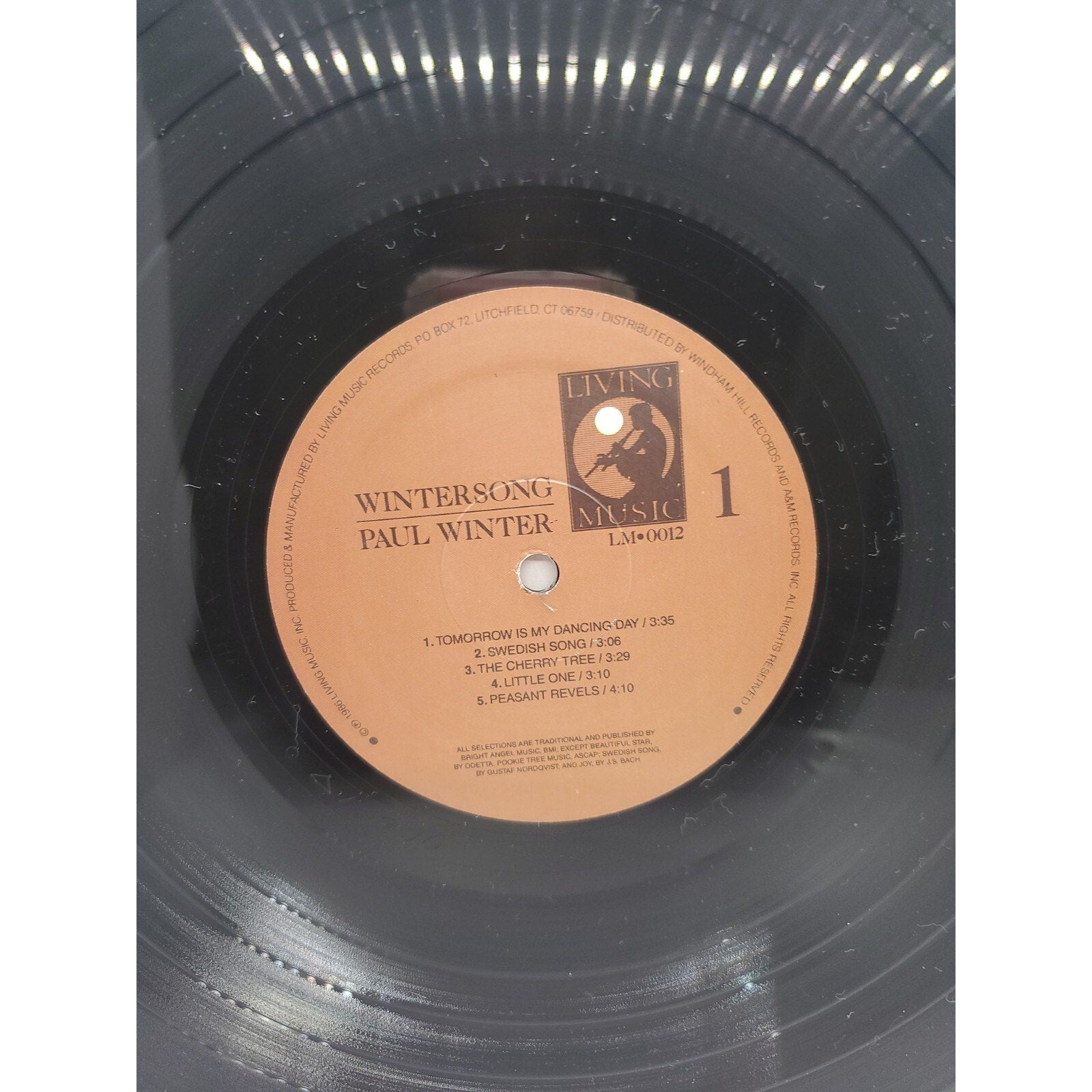 Paul Winter - Wintersong (Tomorrow Is My Dancing Day) [Vinyl Record LP]