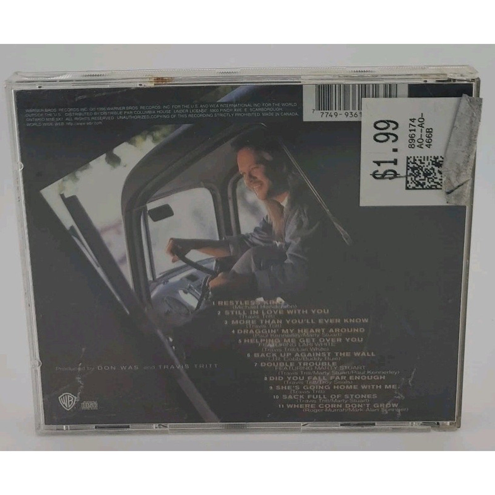 Restless Kind by Tritt, Travis (CD, 1996)