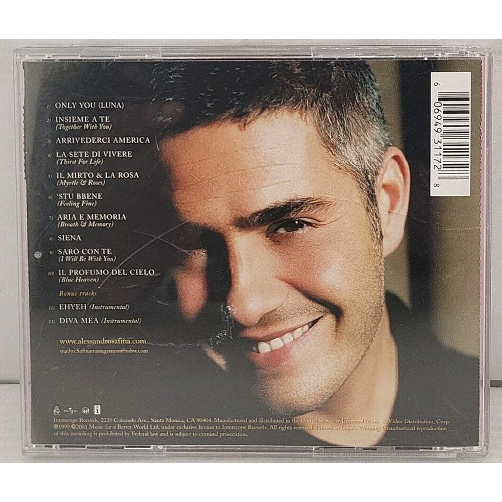 Alessandro Safina by Alessandro Safina (CD, 2001)