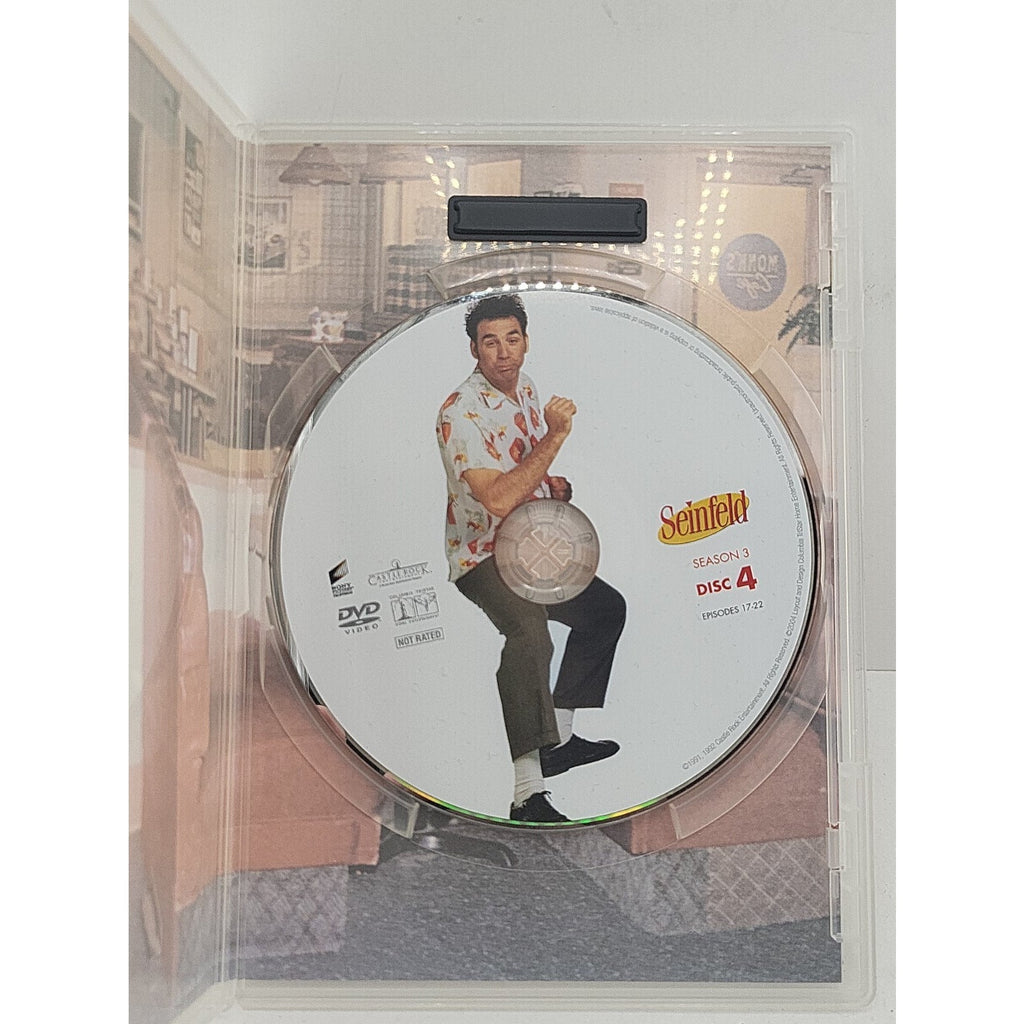 Seinfeld Disc 4 Season 3 Episodes 17-22 DVD