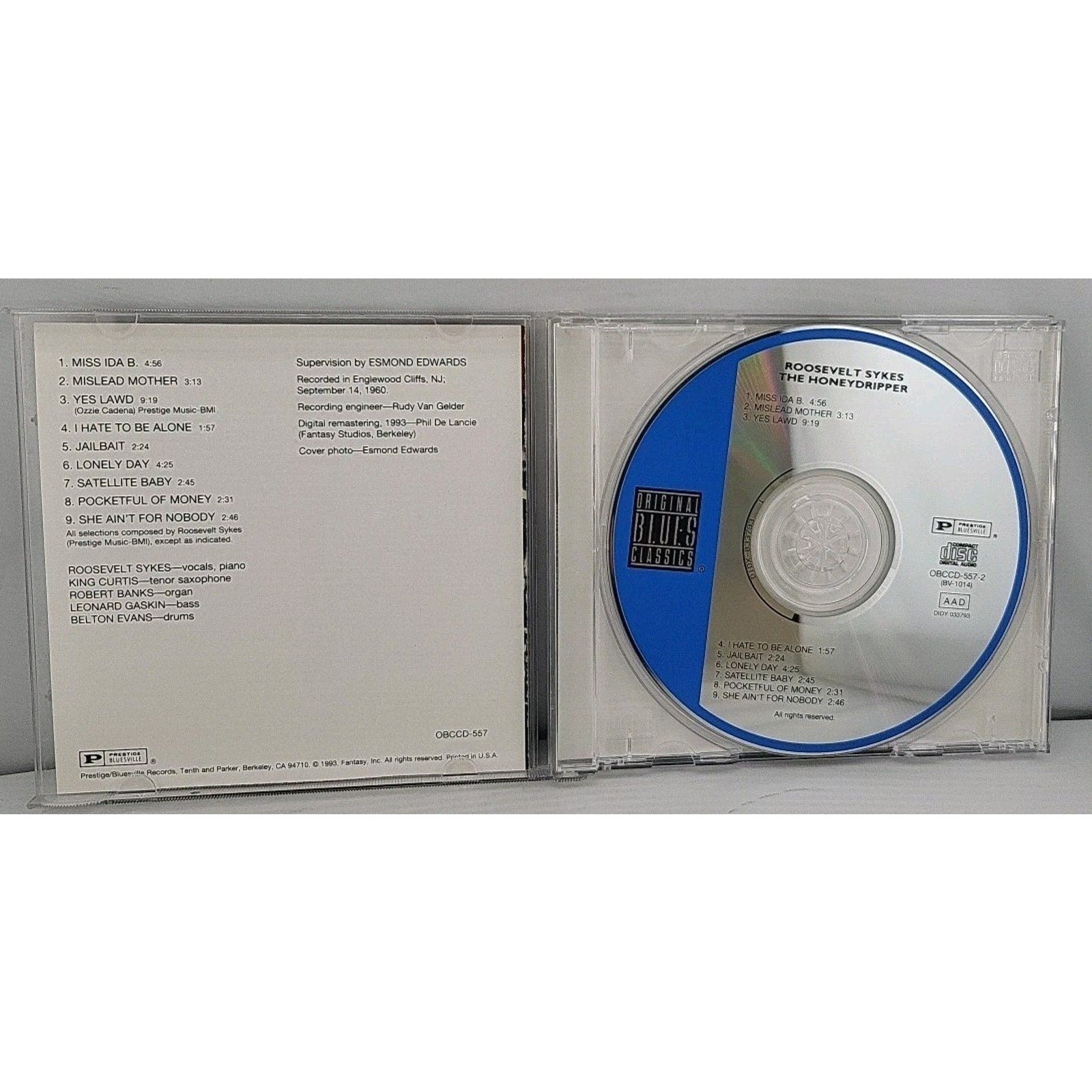 The Honeydripper by Roosevelt Sykes (CD, Jan-2007, Universal)