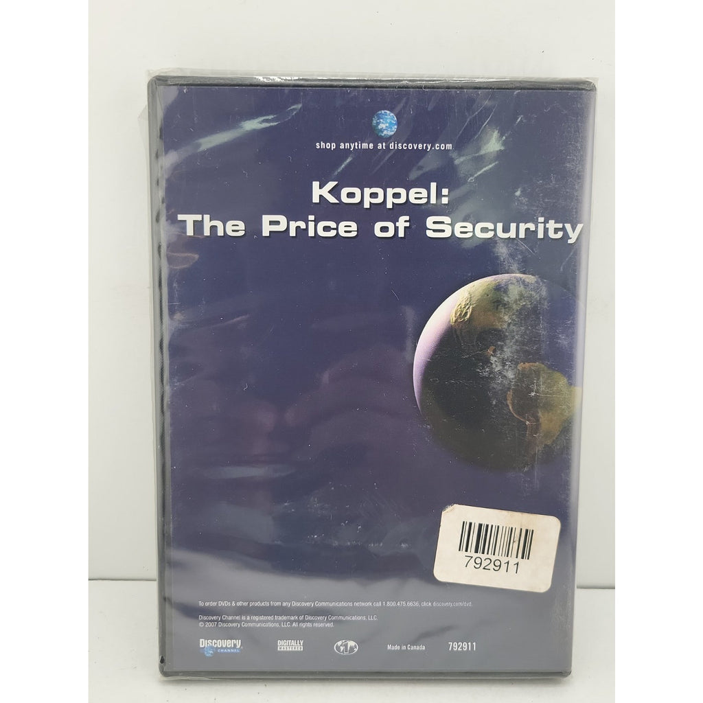 Discovery Channel Koppel: The Price Of Security DVD *Brand New*